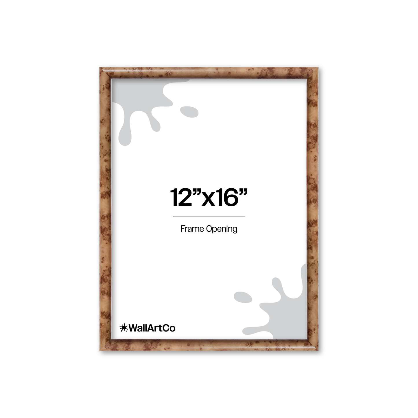 Front of picture frame