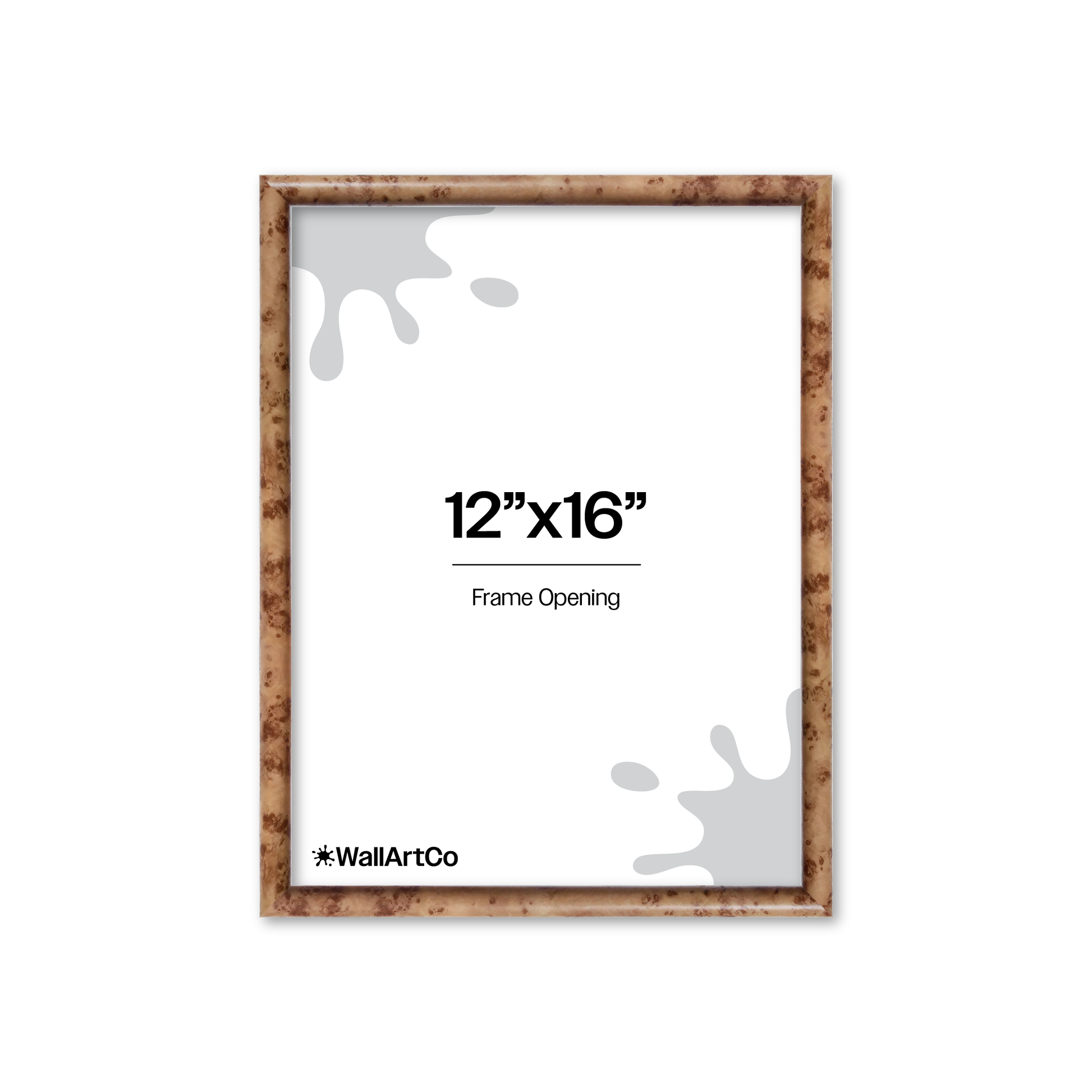 Front of picture frame