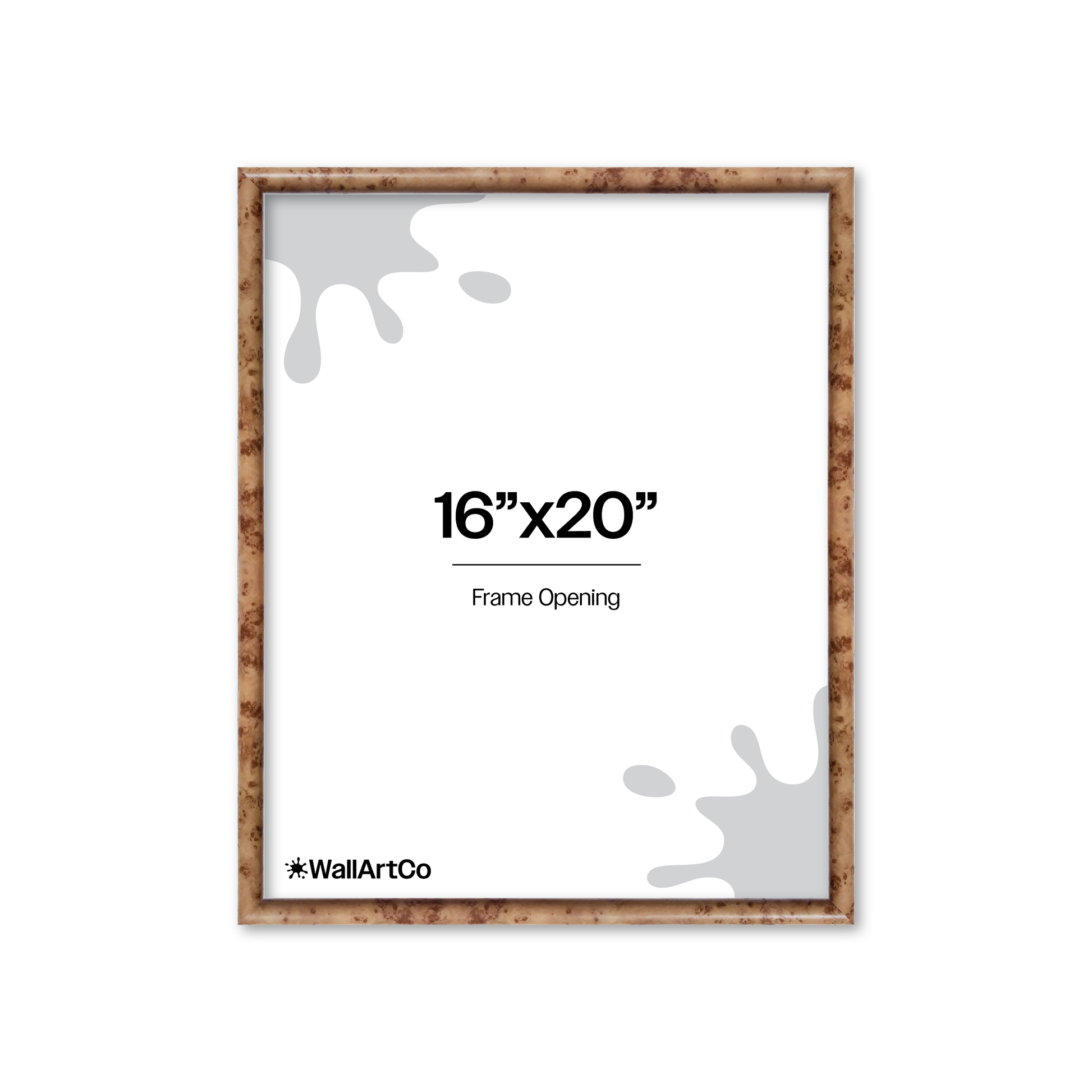 Front of picture frame