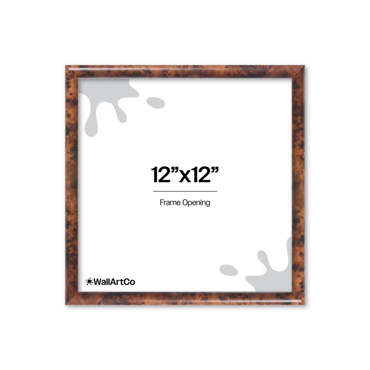 Front of picture frame