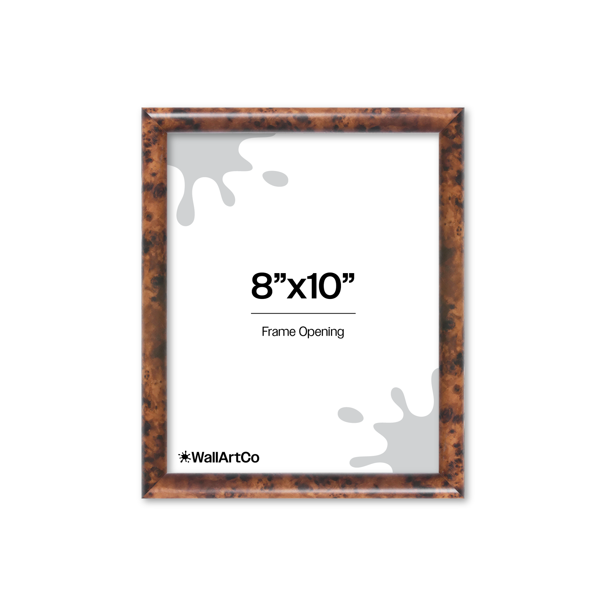 Front of picture frame