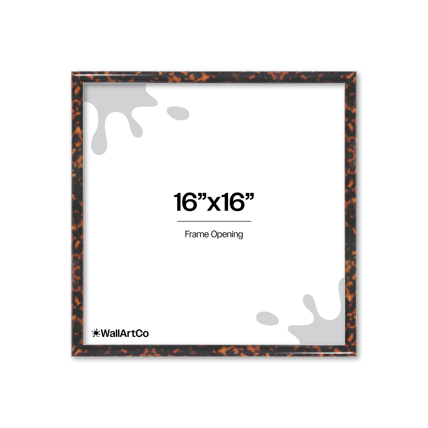 Front of picture frame