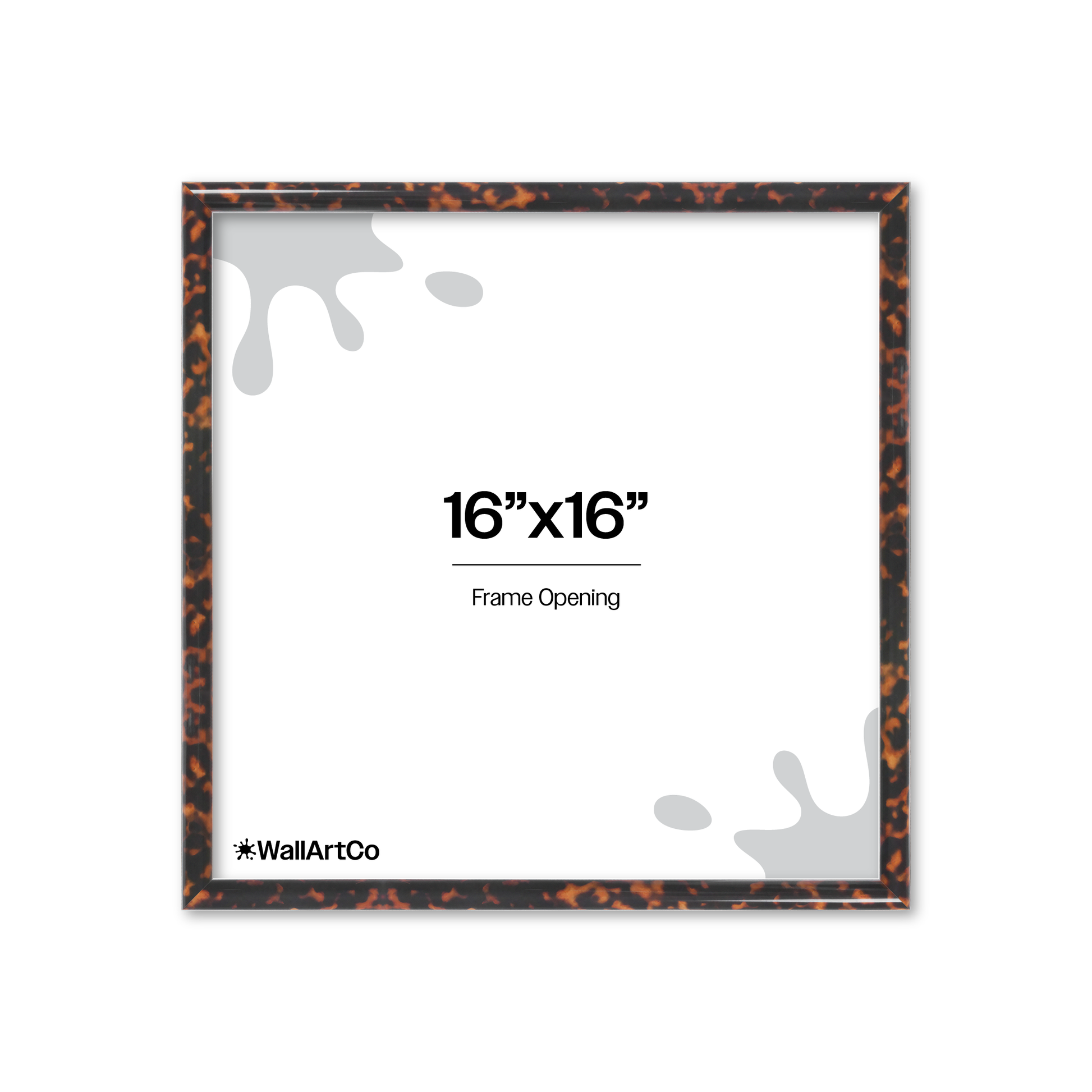 Front of picture frame