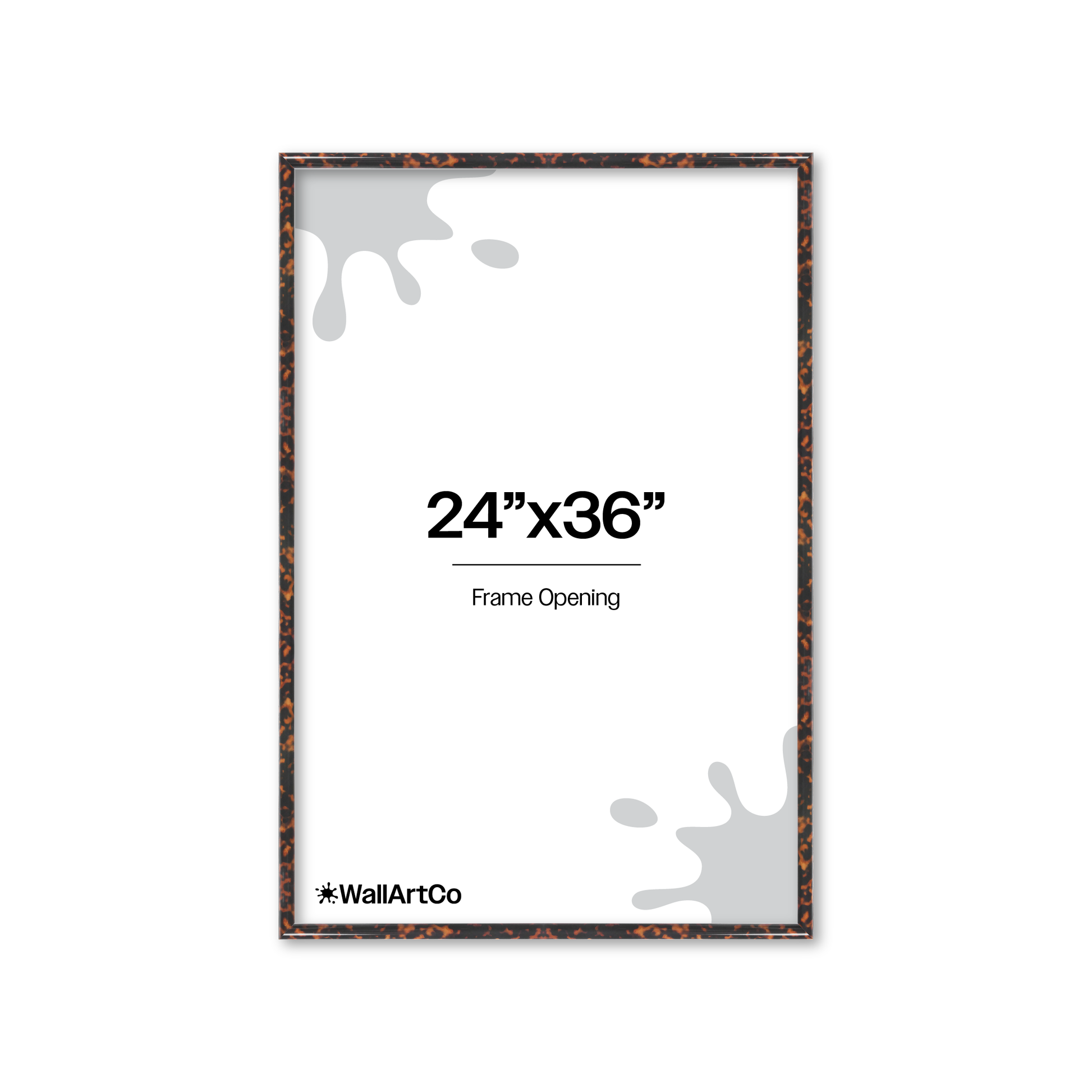 Front of picture frame