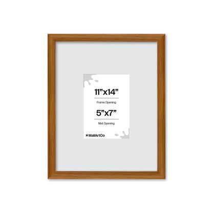 11" x 14" Light Oak Hudson Narrows Wall Frame