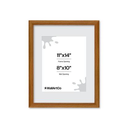11" x 14" Light Oak Hudson Narrows Wall Frame
