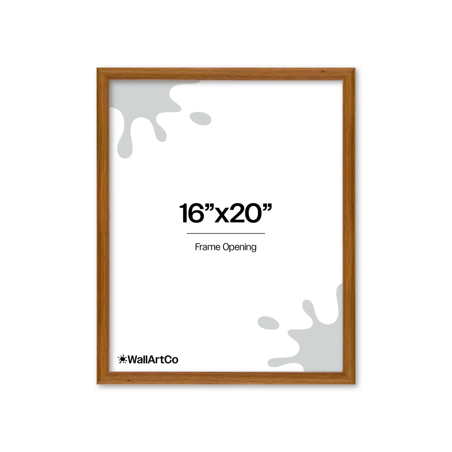 Front of picture frame