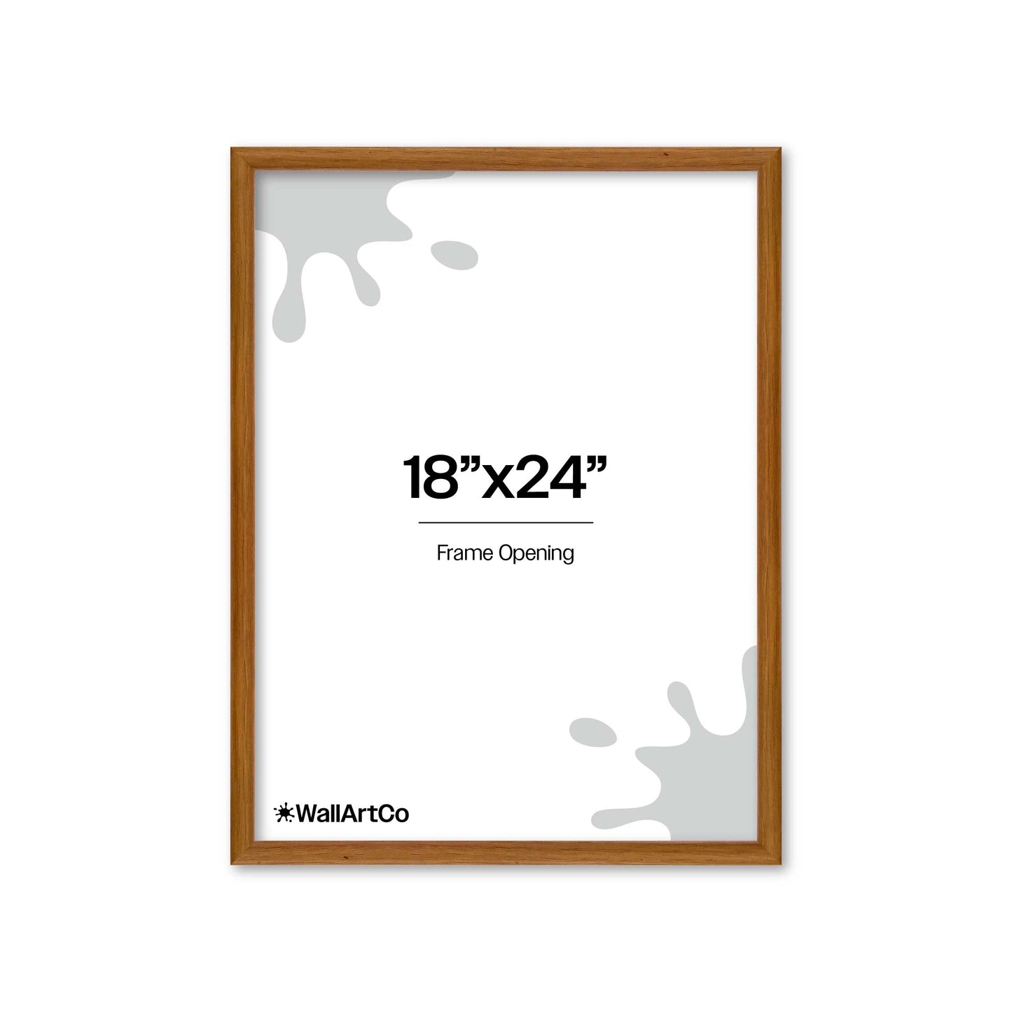 Front of picture frame