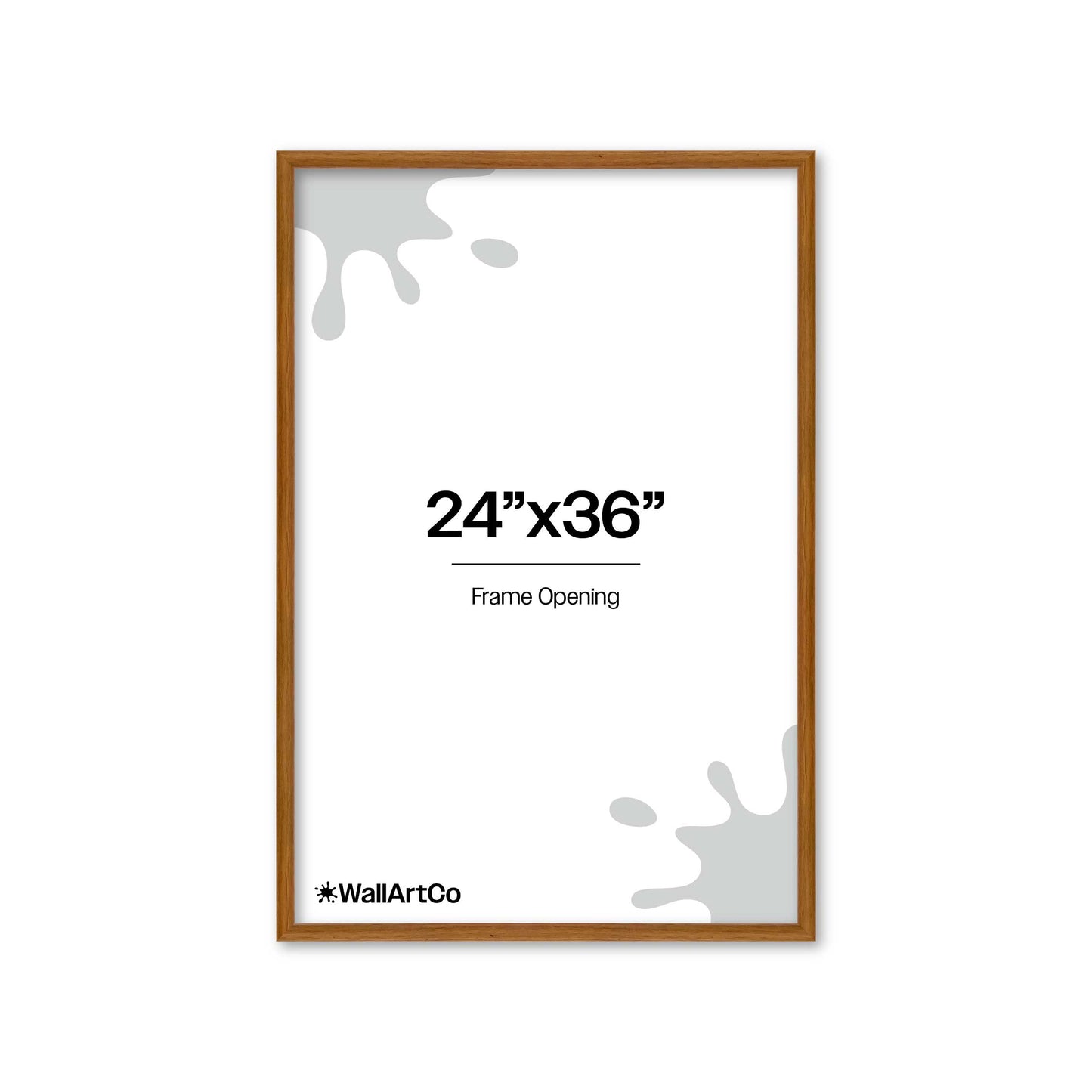 Front of picture frame