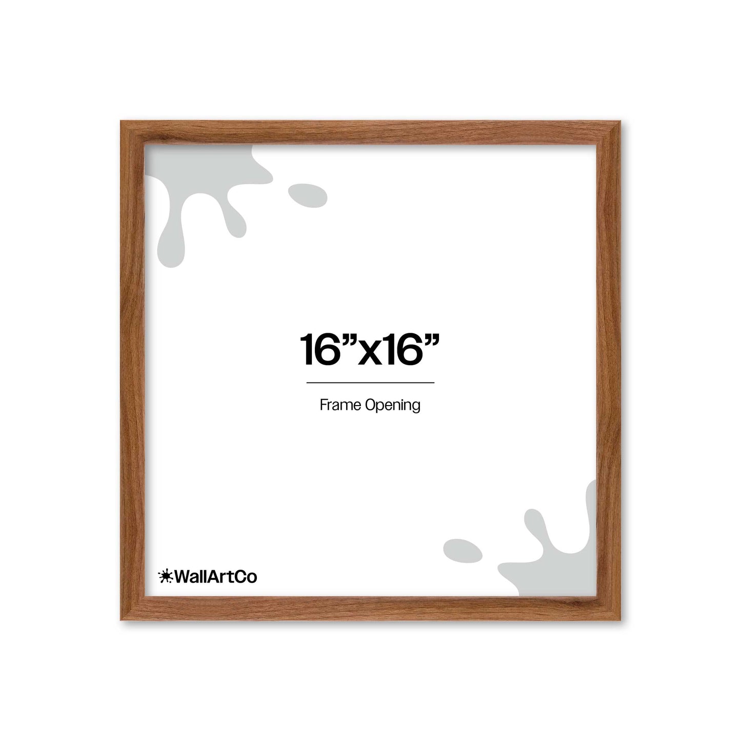 Front of picture frame