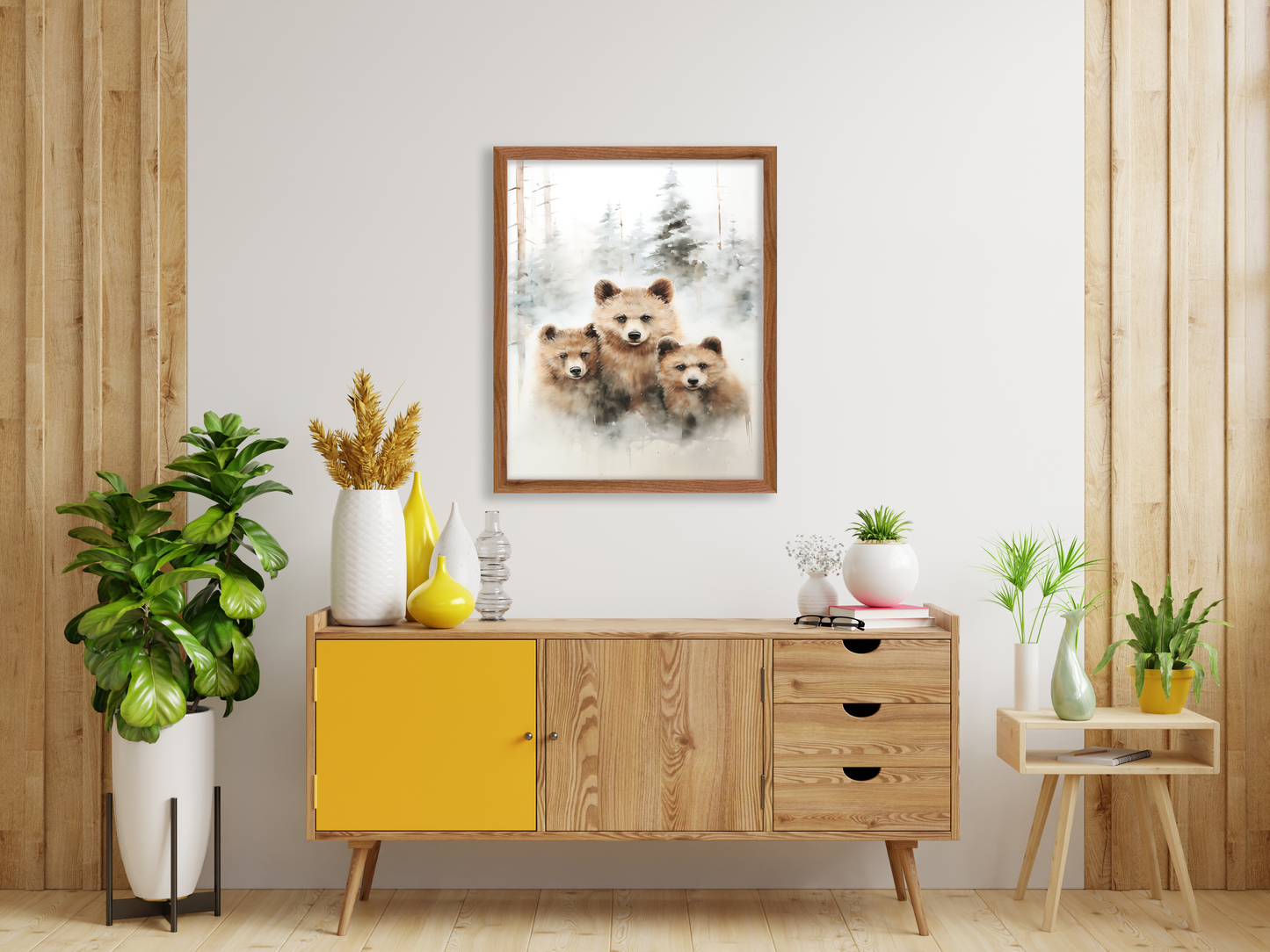 The All-Rounder 7/8" - Light Walnut Picture Frame