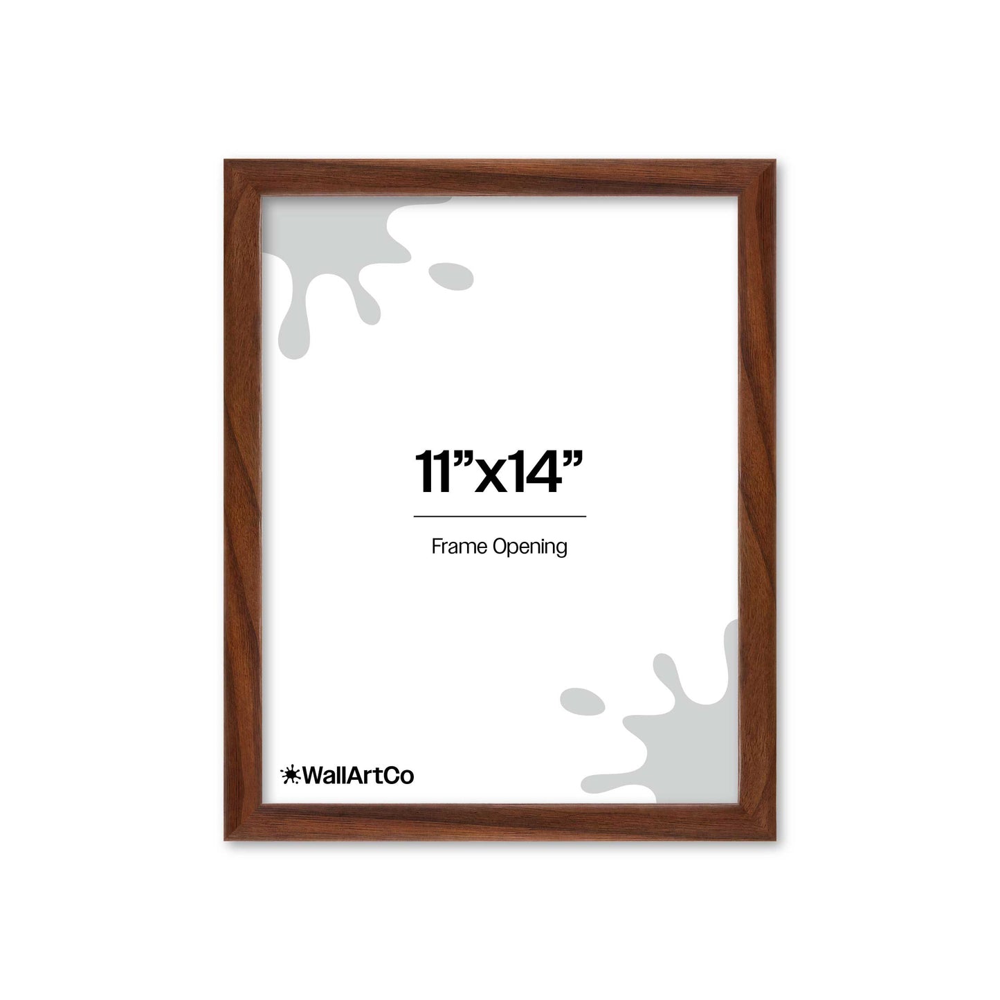 Front of picture frame