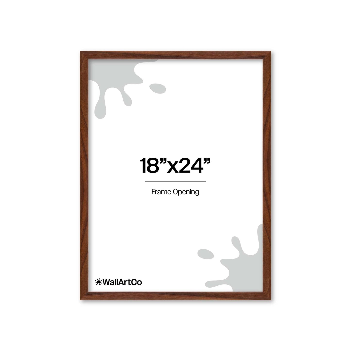 Front of picture frame