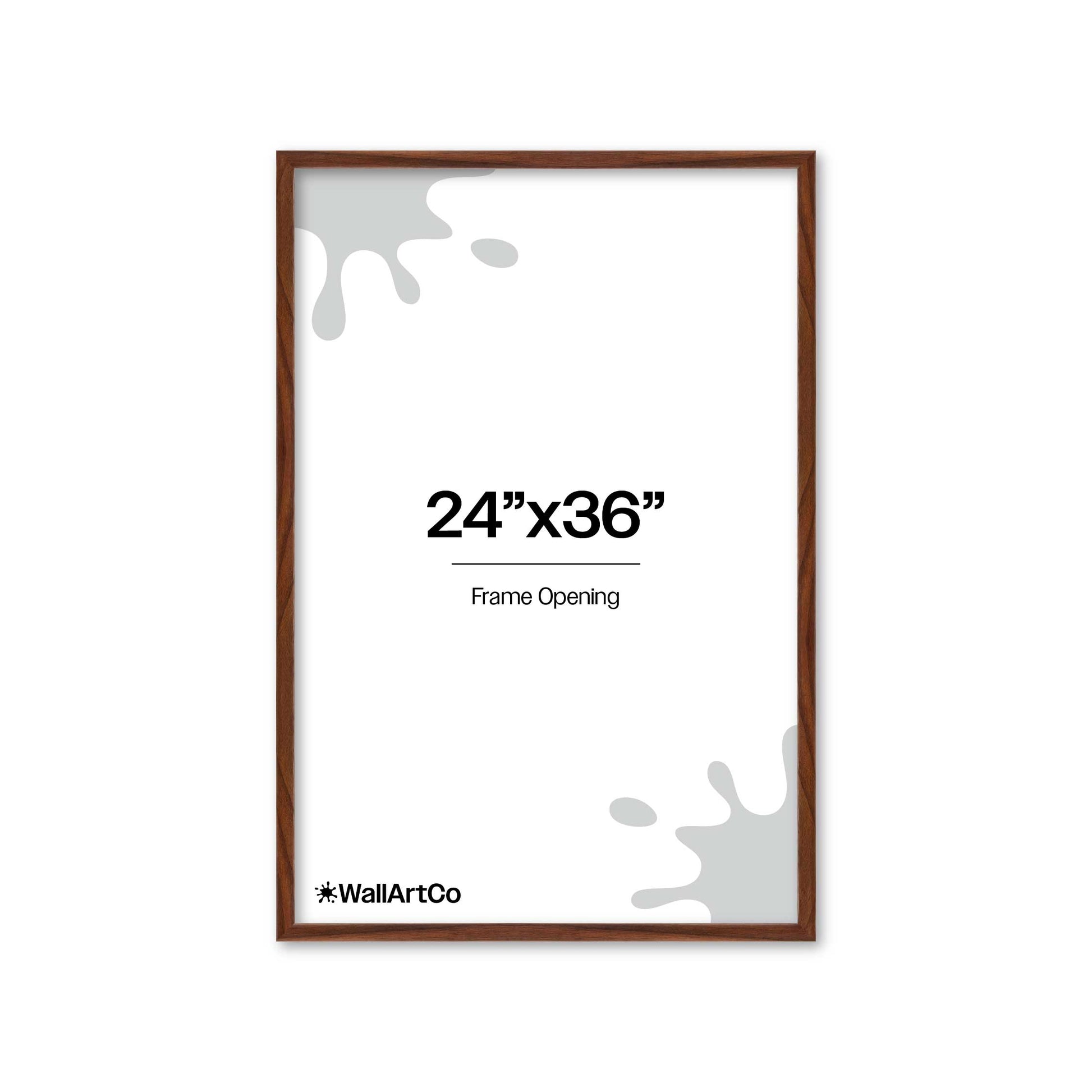 Front of picture frame