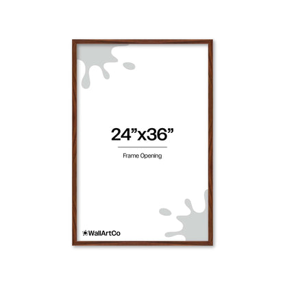 Front of picture frame