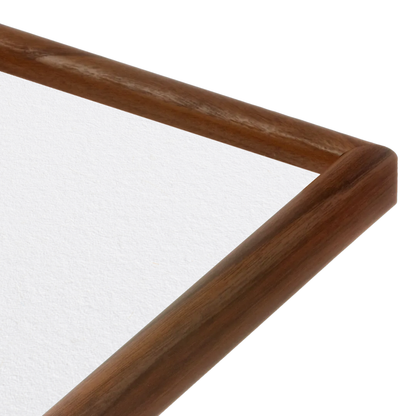 corner of the Dark Walnut Hudson Narrows Wall Frame