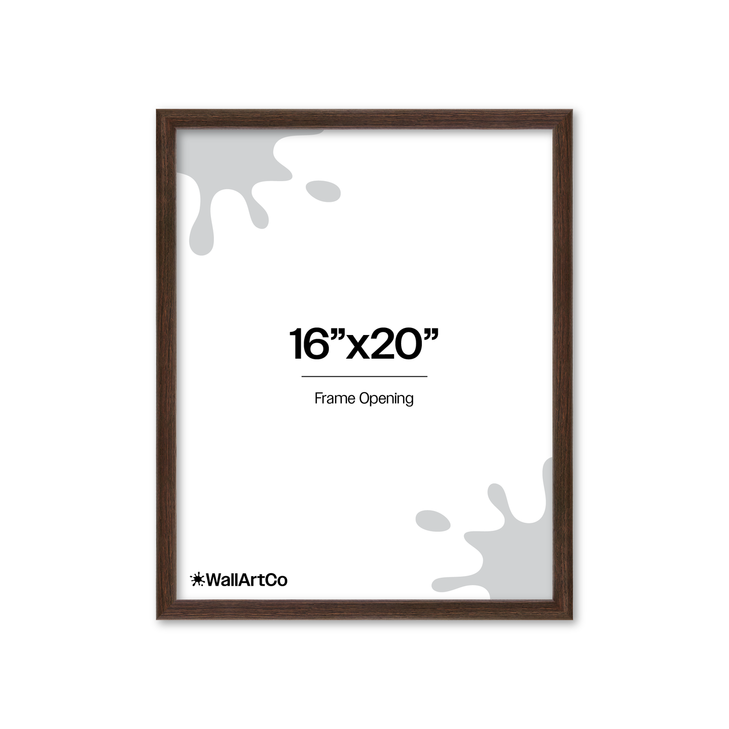 Front of picture frame