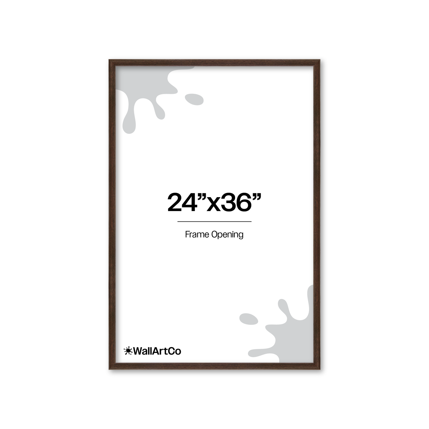 Front of picture frame