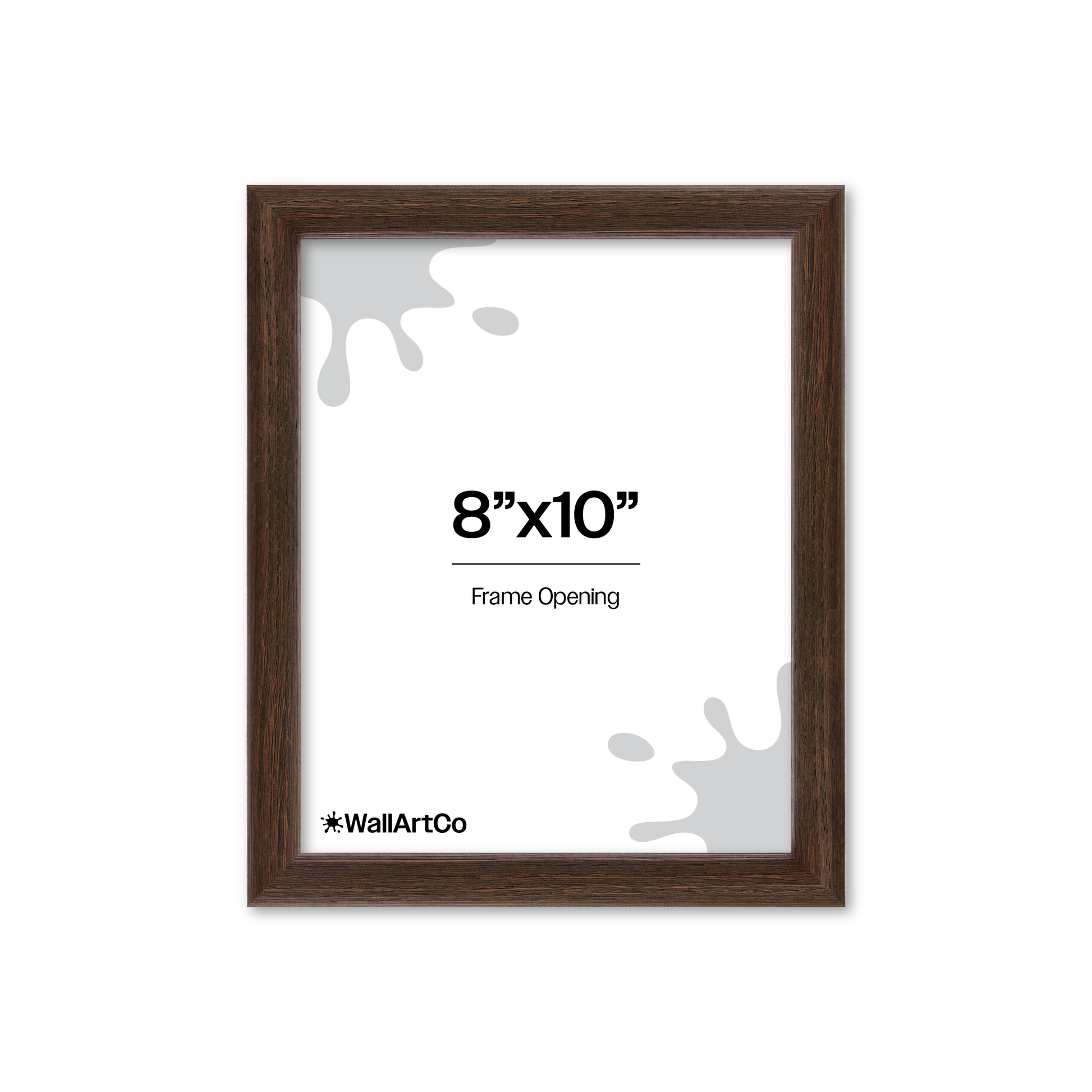 Front of picture frame