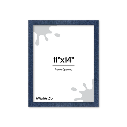The Little Luxe - Blue Glitter Picture Frame