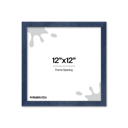The Little Luxe - Blue Glitter Picture Frame