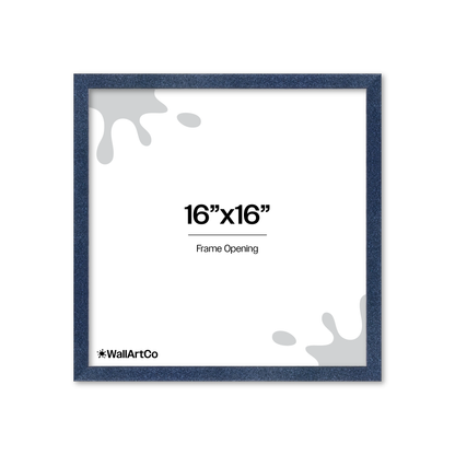 The Little Luxe - Blue Glitter Picture Frame