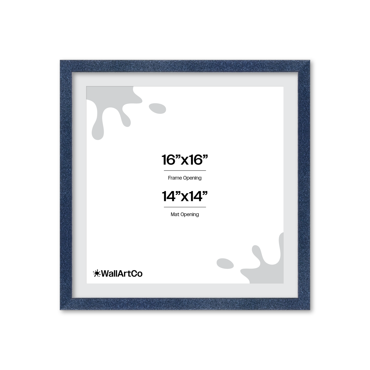 Front of picture frame