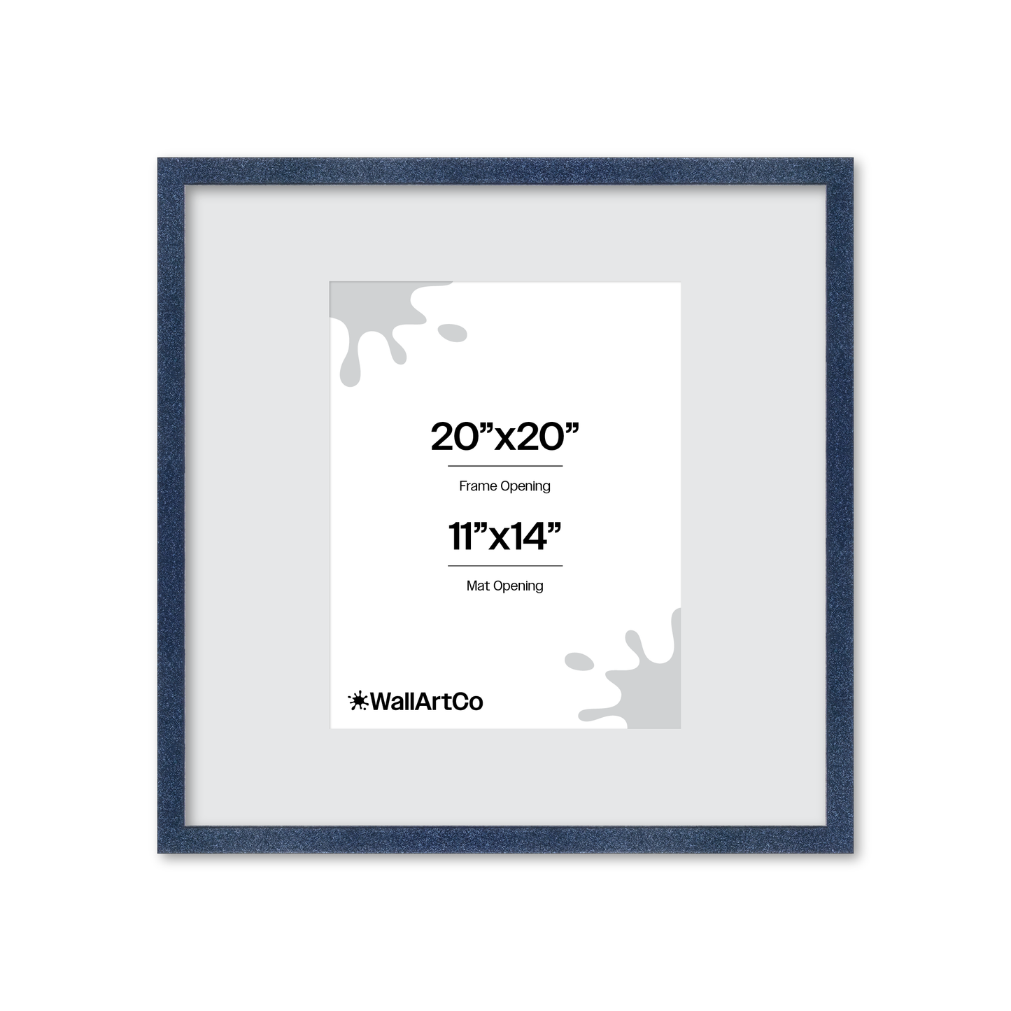 Front of picture frame