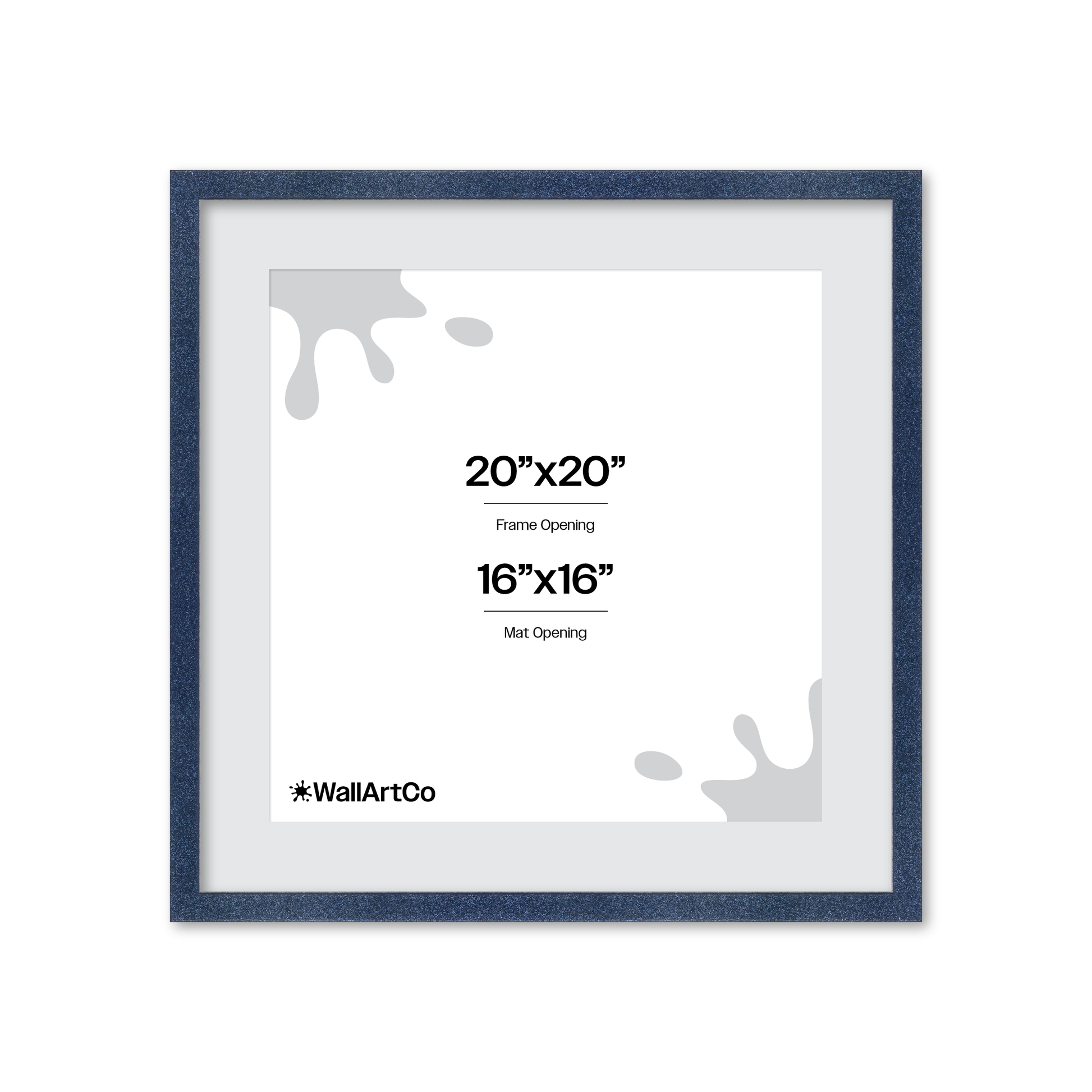 Front of picture frame