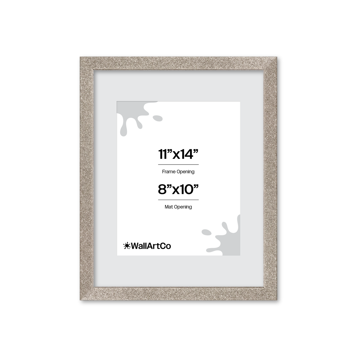 Front of picture frame