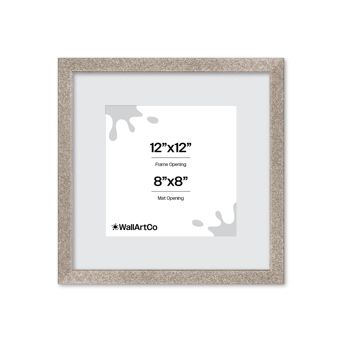 Front of picture frame