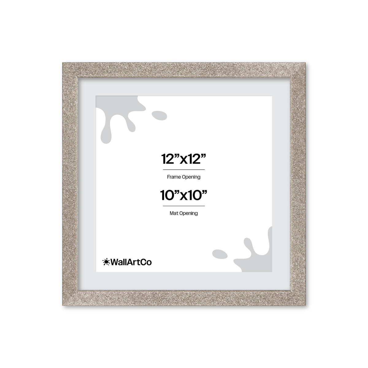 Front of picture frame