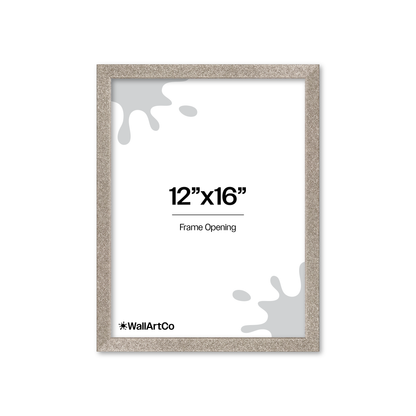 The Little Luxe - Silver Glitter Picture Frame