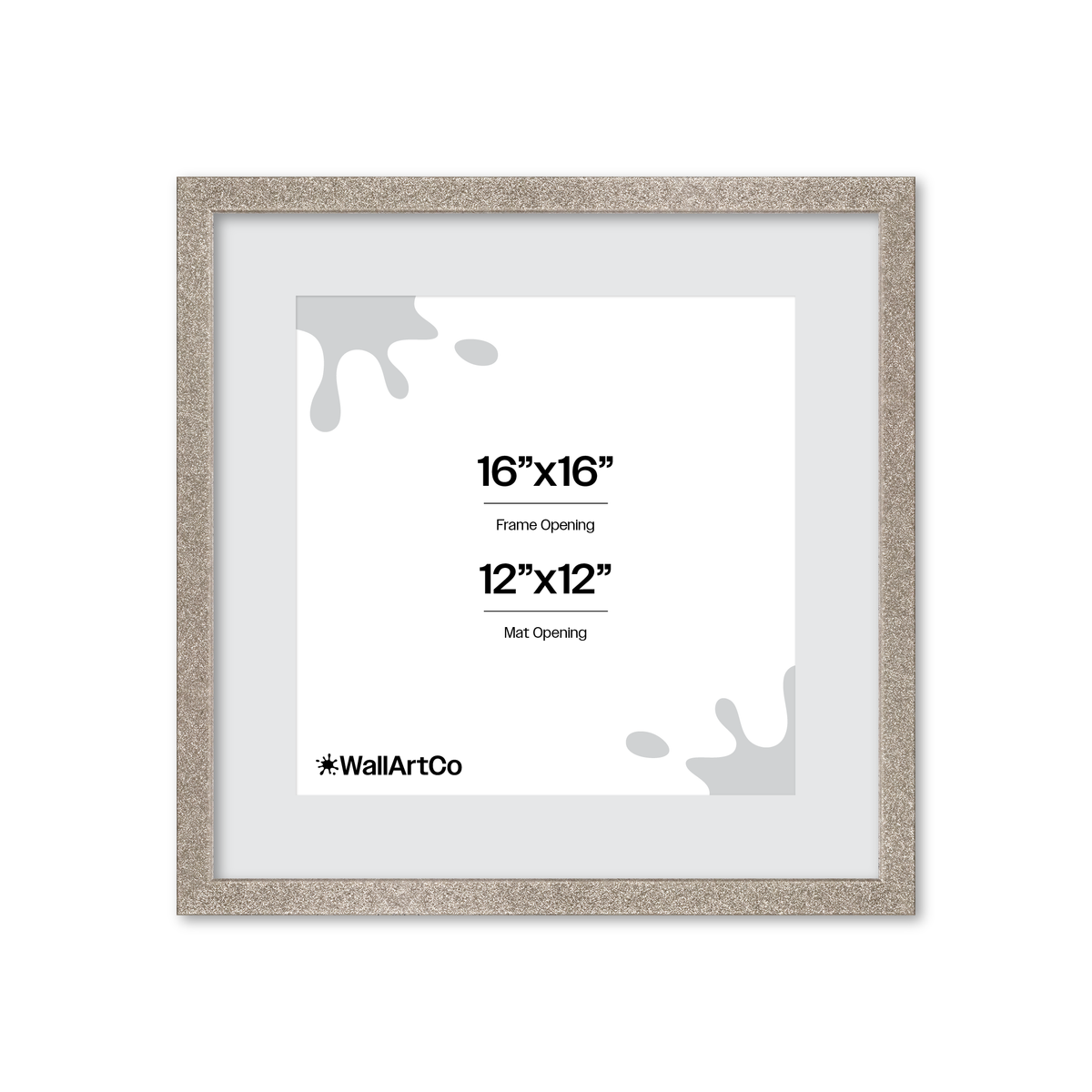 Front of picture frame