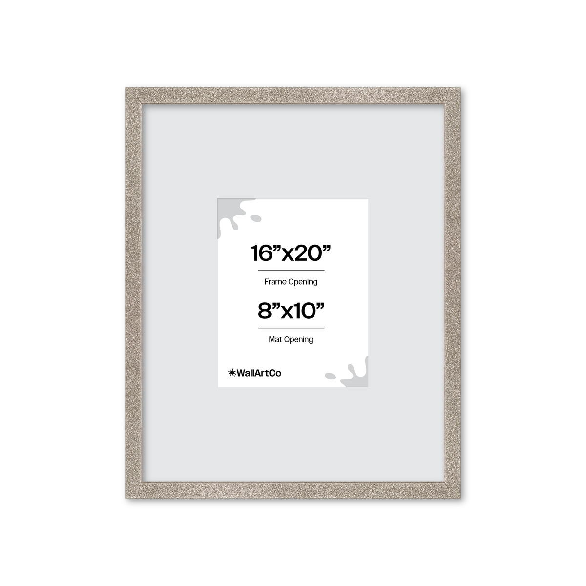 Front of picture frame