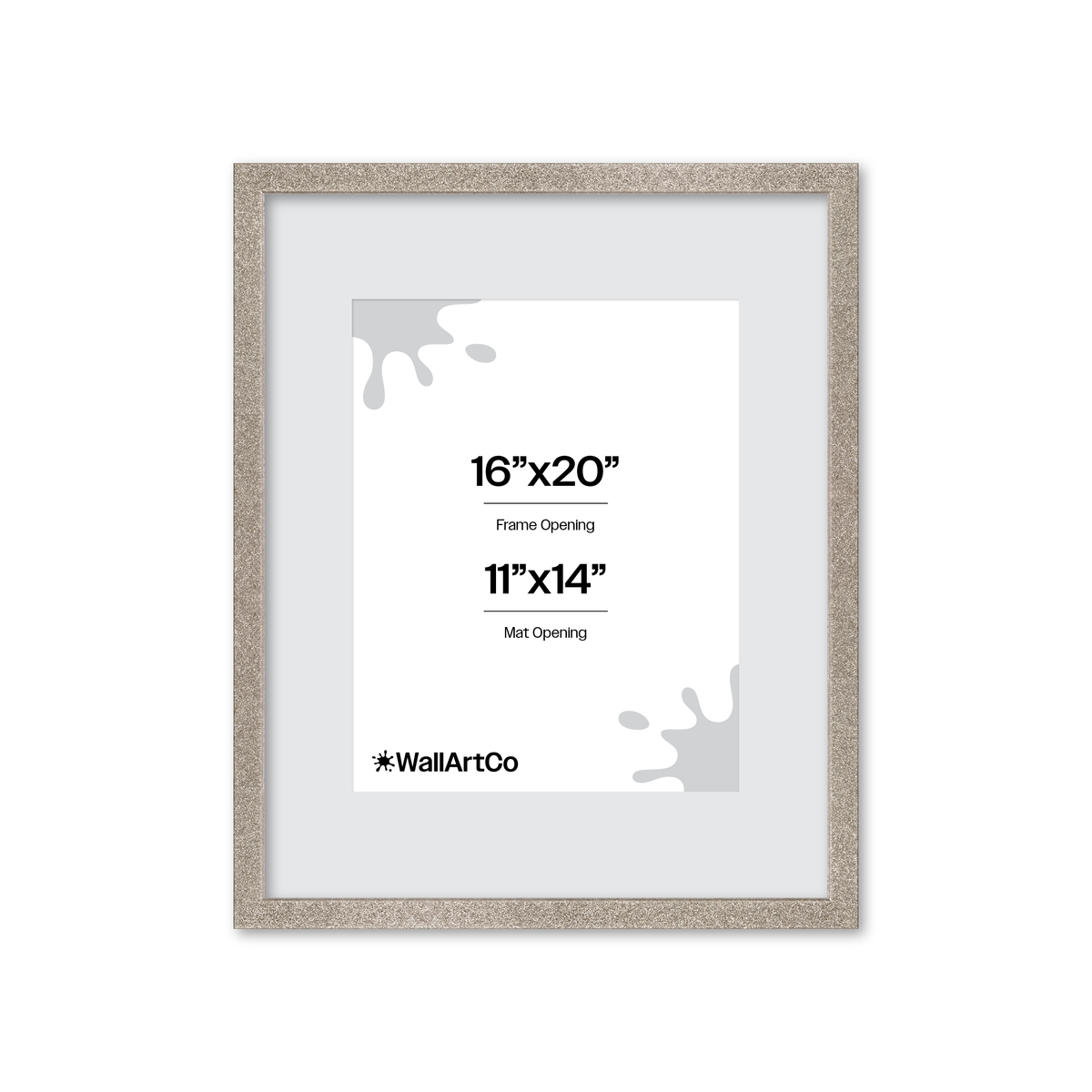 Front of picture frame