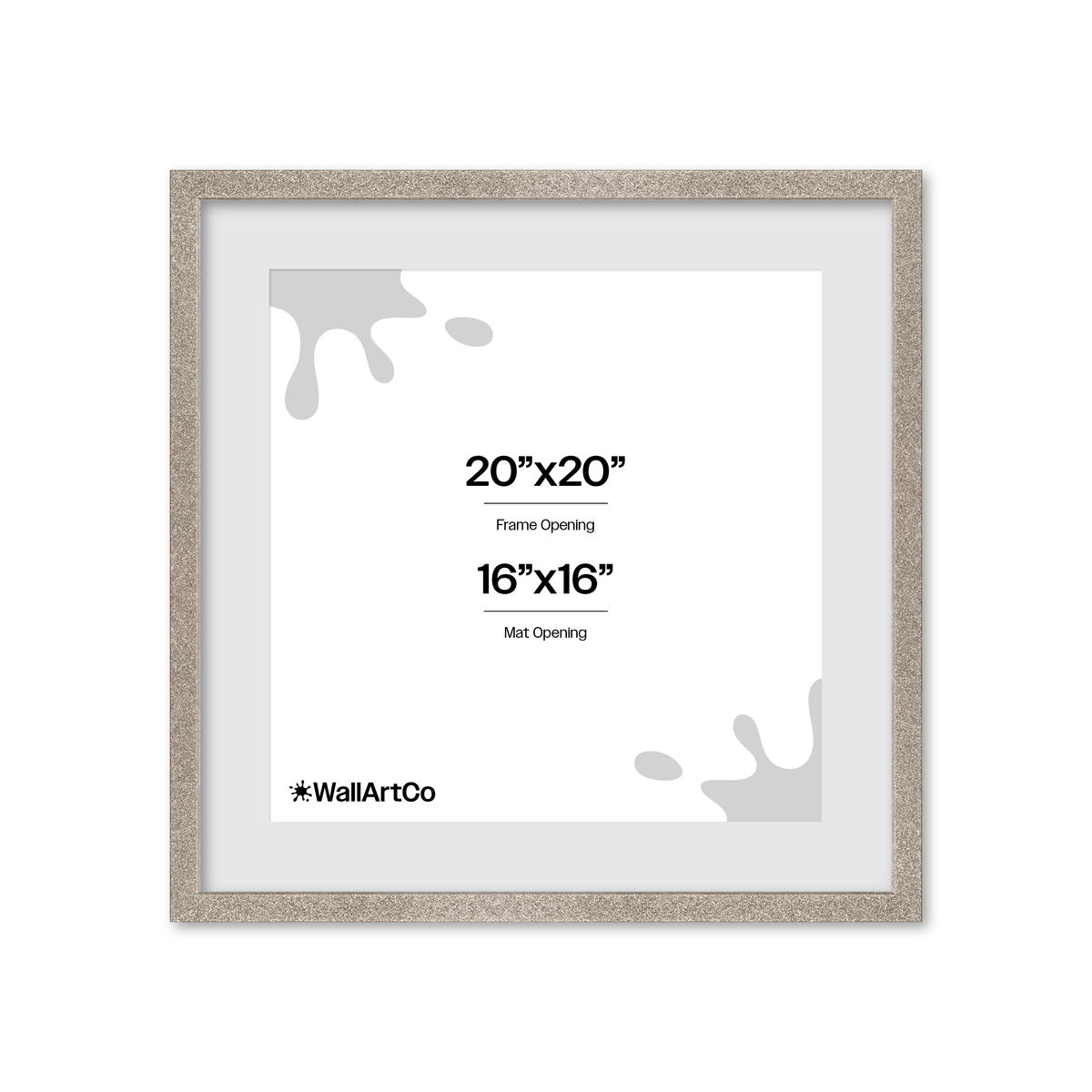Front of picture frame