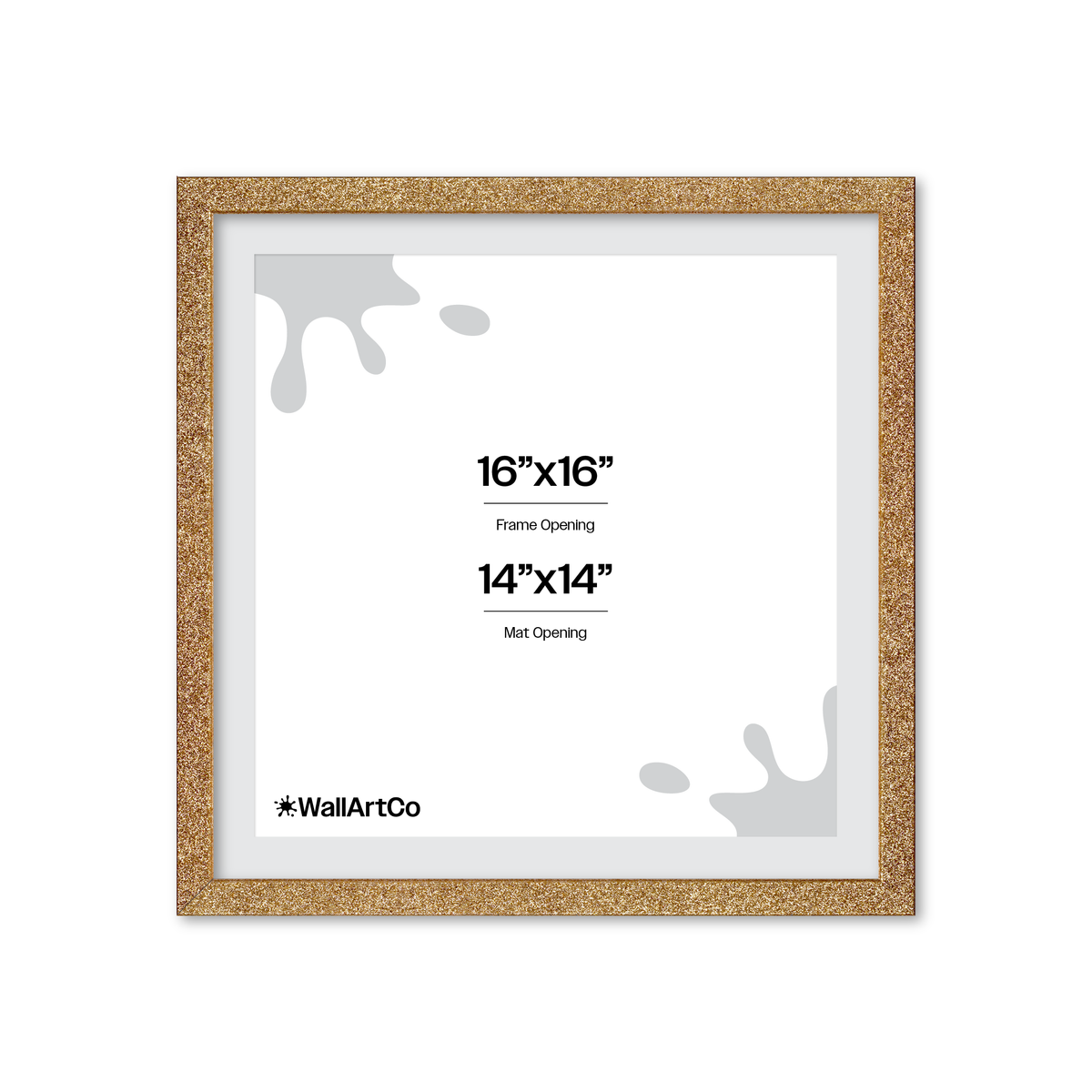Front of picture frame