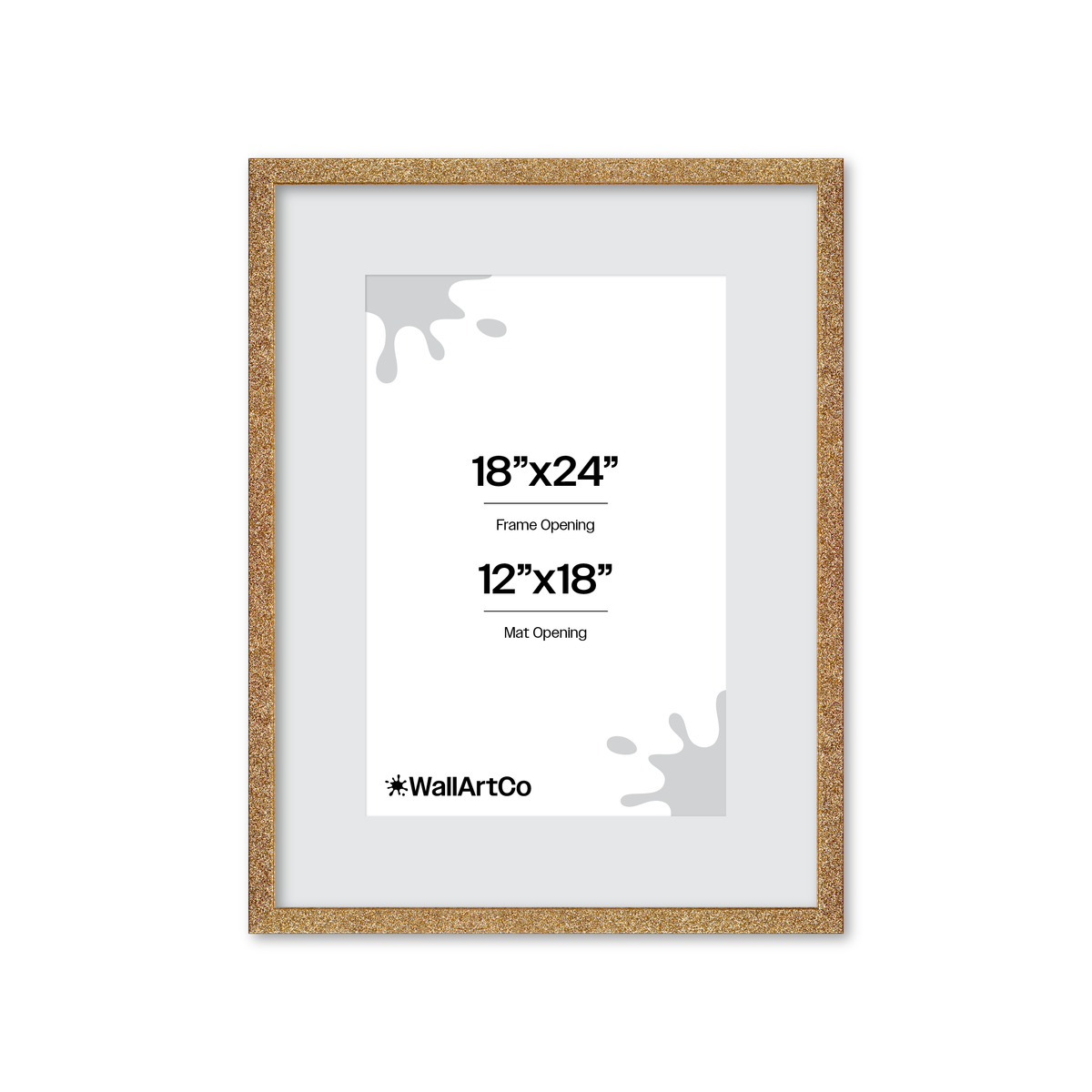 Front of picture frame