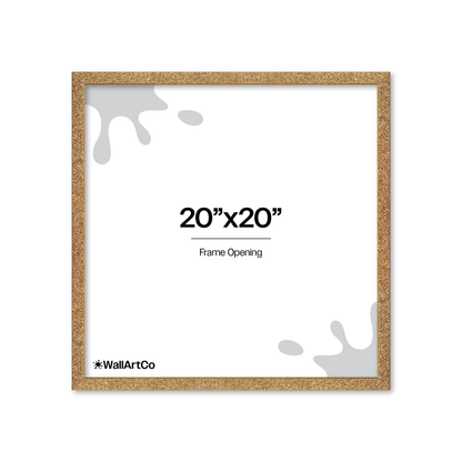 Gold Glitter Wall Frame