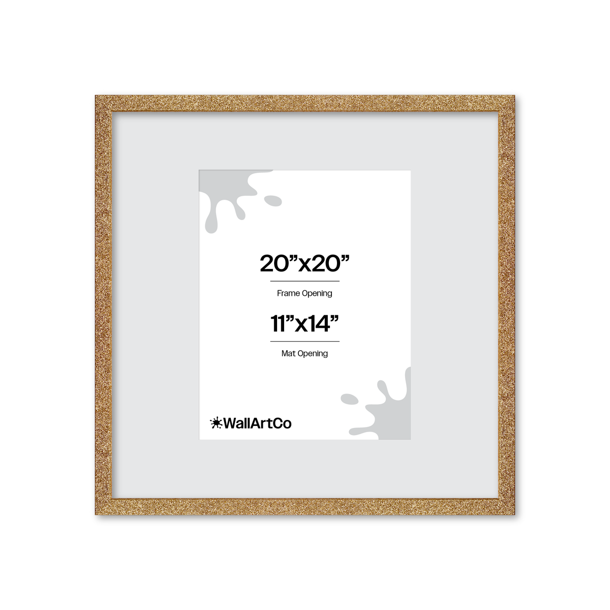 Front of picture frame