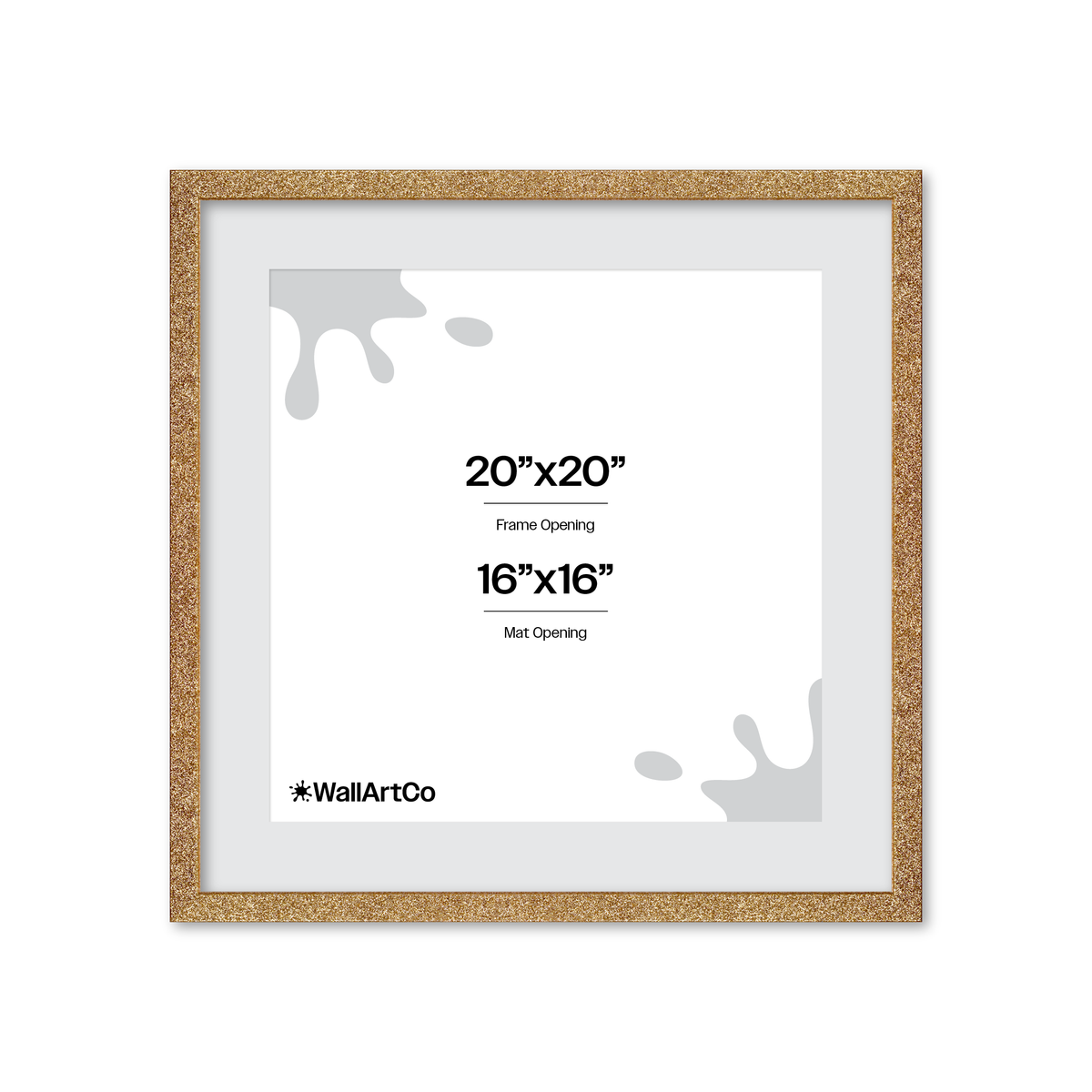 Front of picture frame