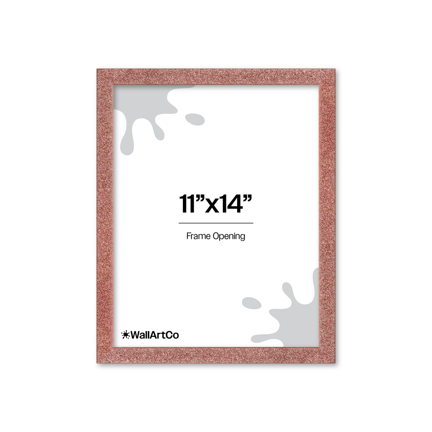 The Little Luxe - Pink Glitter Picture Frame