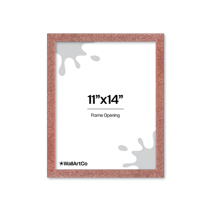 The Little Luxe - Pink Glitter Picture Frame