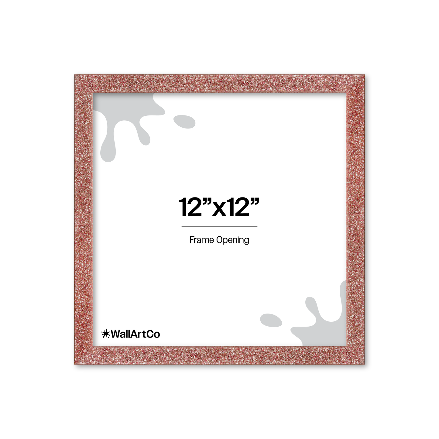 The Little Luxe - Pink Glitter Picture Frame
