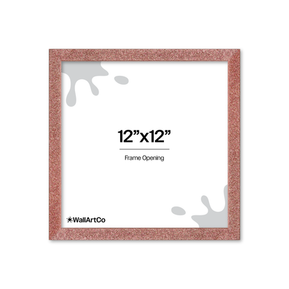The Little Luxe - Pink Glitter Picture Frame