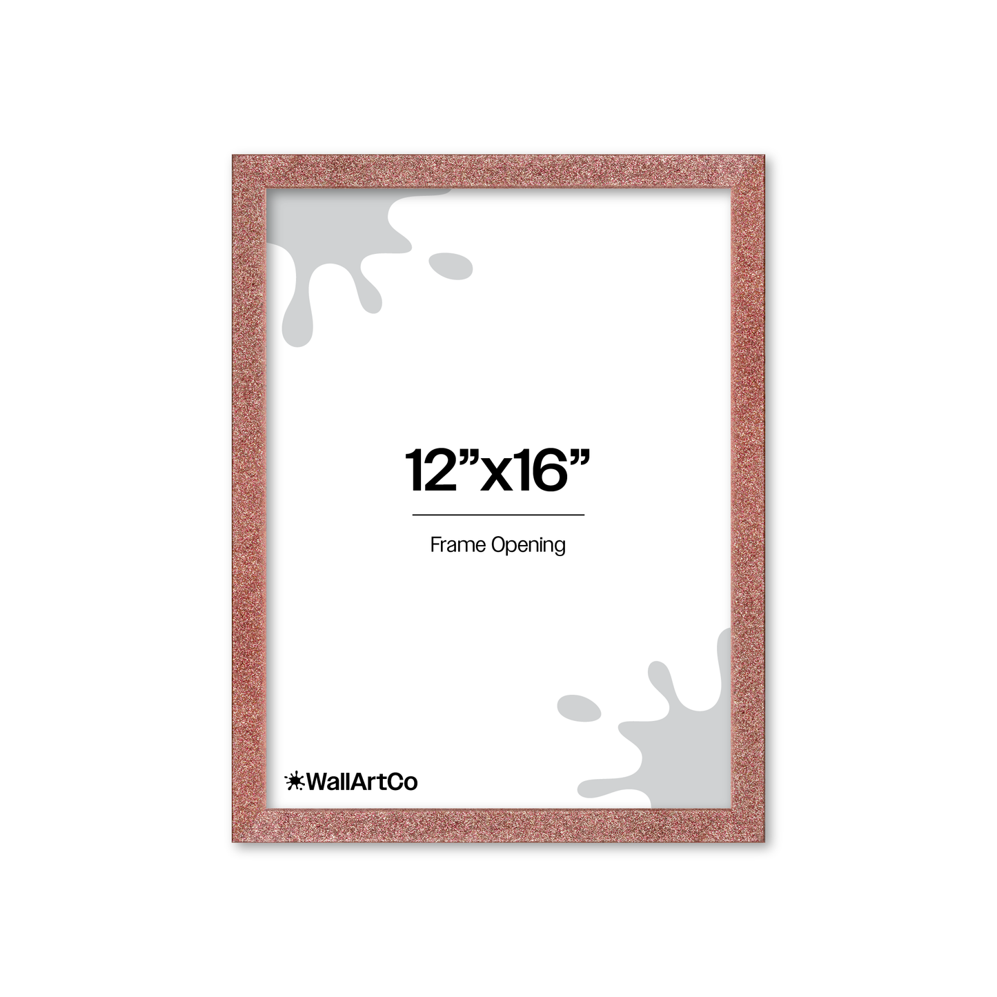 The Little Luxe - Pink Glitter Picture Frame