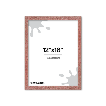 The Little Luxe - Pink Glitter Picture Frame