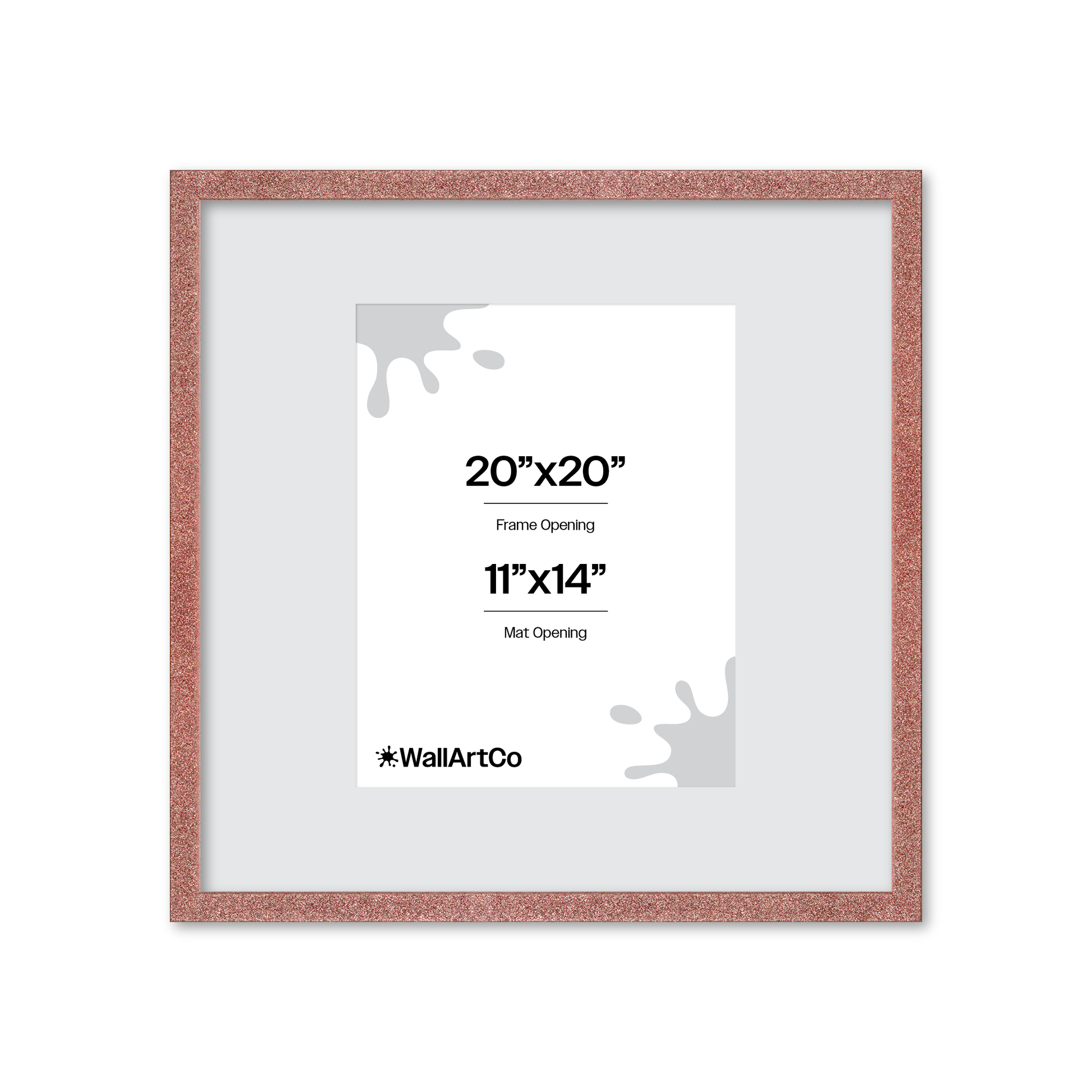 Front of picture frame