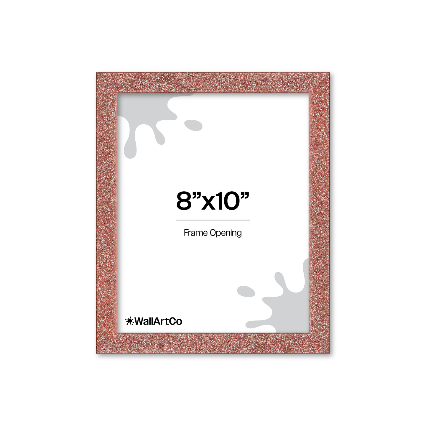 The Little Luxe - Pink Glitter Picture Frame